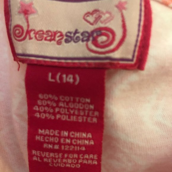 Girls Size 14 One-Shoulder Cotton Romper - Picture 4 of 4